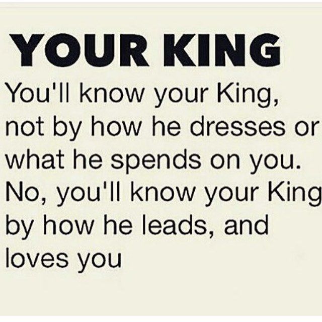 a black and white photo with the words, your king you'll know your king, not by how he dresses or what he speaks on you