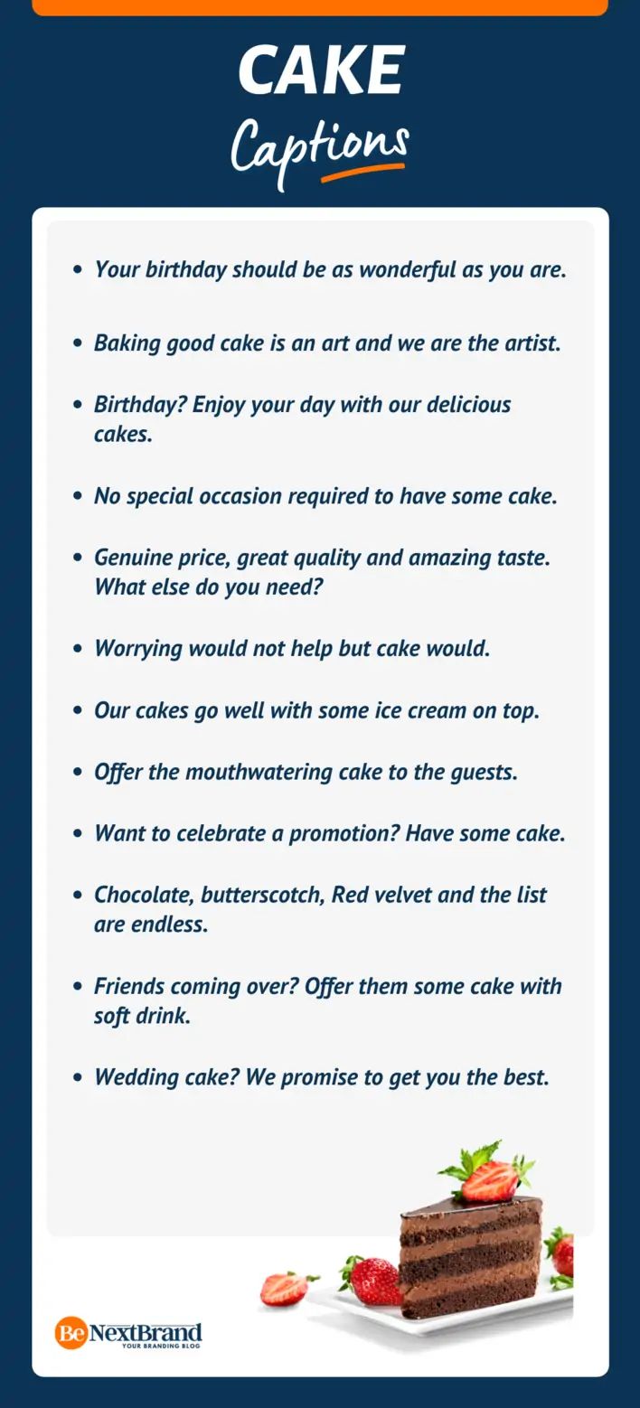 an advertisement for a birthday cake recipe