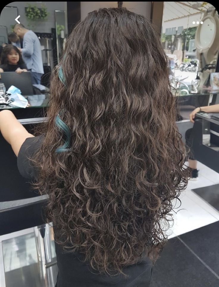 Soft Perm, Long Perm, Perm Ideas, Long Hair Perm, Long Curly Haircuts, Hair Perm, Permed Hair, Curly Hair Photos, Natural Wavy Hair