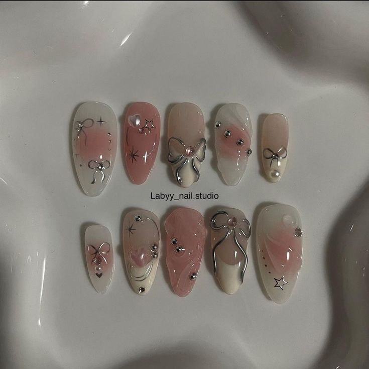 Pretty Gel Nails, Really Cute Nails, Manicure Y Pedicure, False Nail, Valentine's Day Nails, Artificial Nails, Nail Polishes, False Nails, Nail Art Design