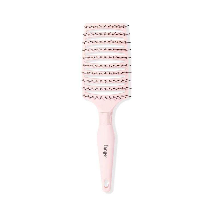 Siena Wide Vented Brush Blush– L'ange Hair Vented Hair Brush, Lange Hair Products, Lange Hair, Wavy Or Curly Hair, Dry Shampoo Powder, L'ange Hair, Volumizing Mousse, Tangle Teezer, Birthday List