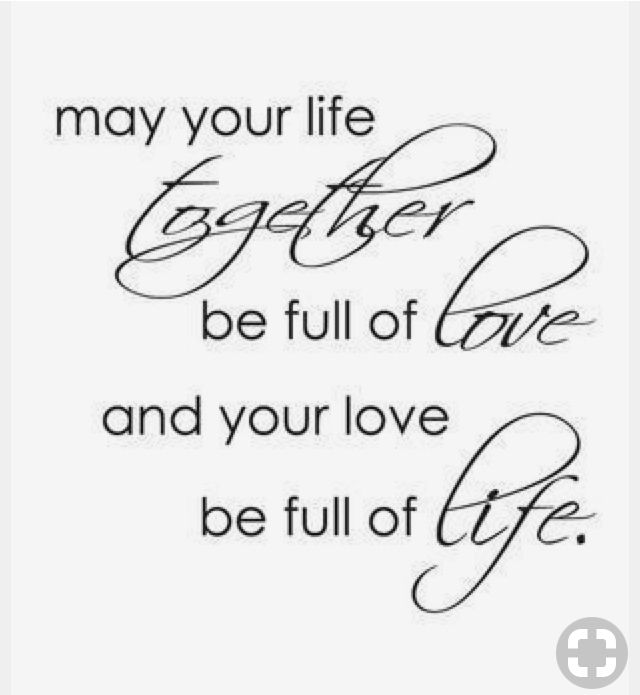 a cross stitch pattern with the words, may your life gather be full of love and your love be full of life