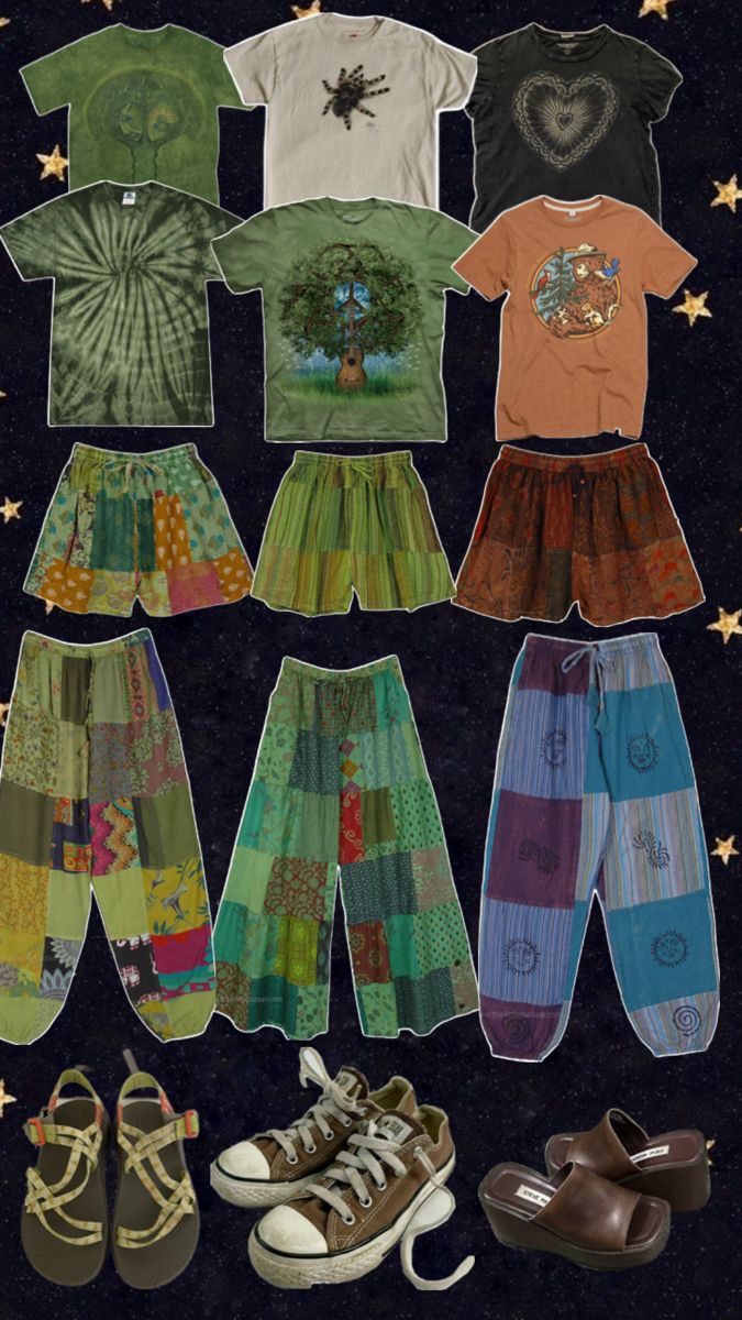 Hippie Boho Outfits, Boho Hippie Aesthetic, Silly Clothes, Unusual Clothes, Estilo Hippie, Hippie Style Clothing, Funky Outfits, Fairy Fashion, Vibe Clothes