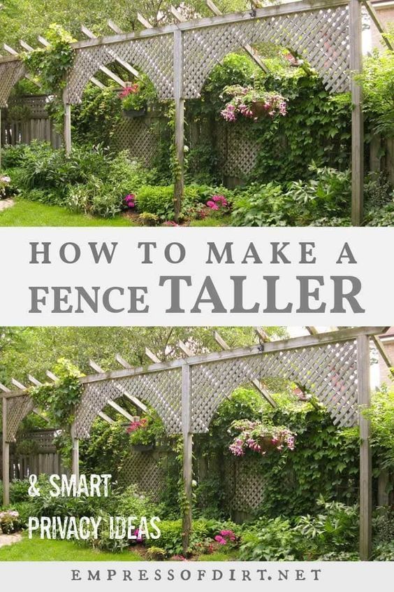 the cover of how to make a fence taller and smart privacy ideas for small spaces