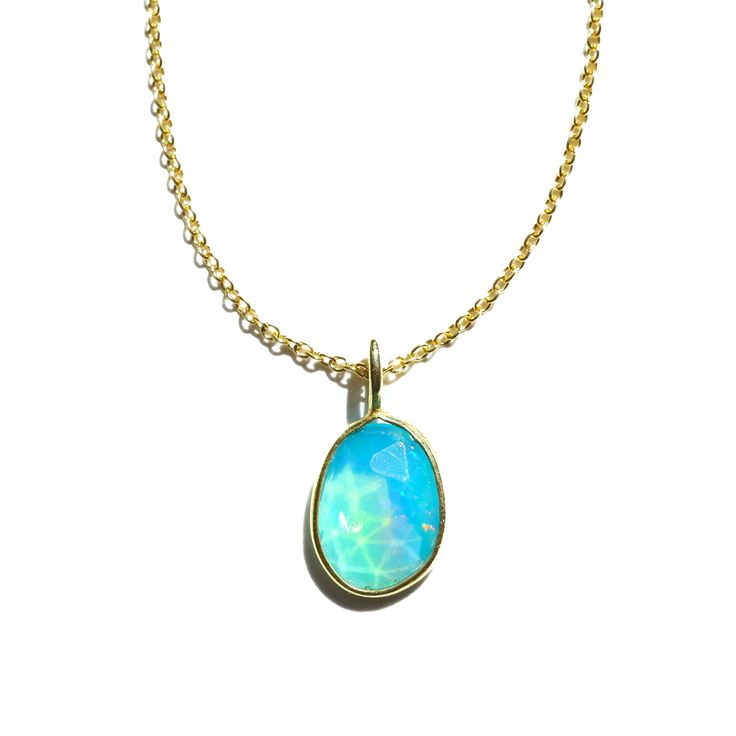 October's stunning birthstone and a gemstone known to be best given as a gift, this luminescent stone is fiery and lights up your neckline. Something Blue. 14K Gold Filled adjustable chains 16-18" Vermeil set Opal pendants Dainty Gemstone Necklace, Necklace Birthstone, Garnet Necklace, Chakra Bracelet, Necklace Dainty, Body Jewellery, Coin Necklace, Opal Pendants, Birthstone Necklace