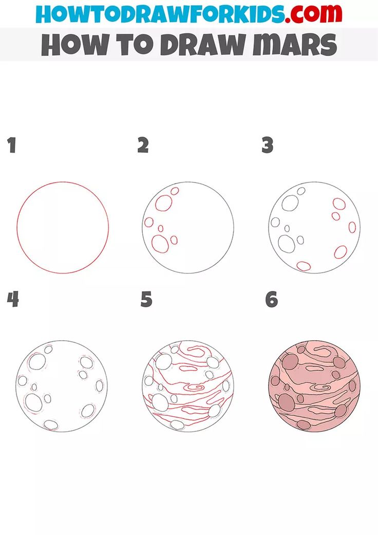 how to draw the planets for kids with pictures and instructions on how to draw them