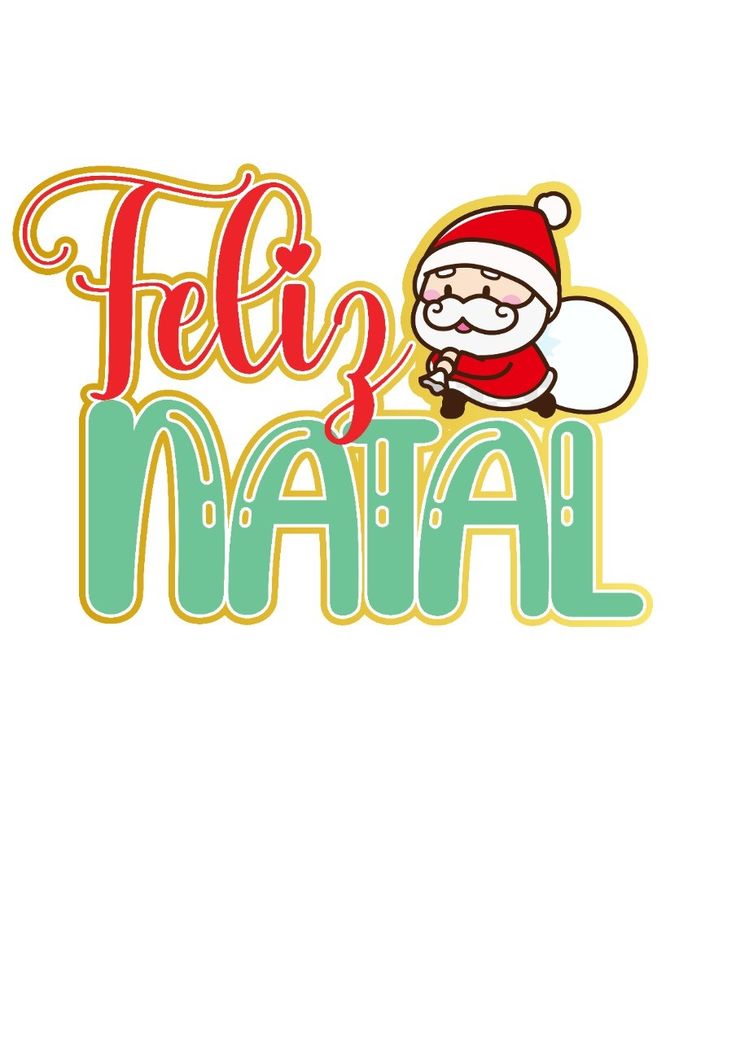 a santa clause with the words feli naal