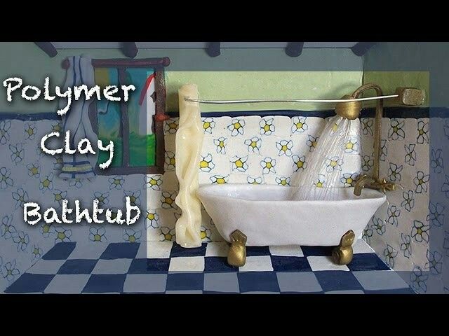 a bath tub sitting on top of a checkered floor