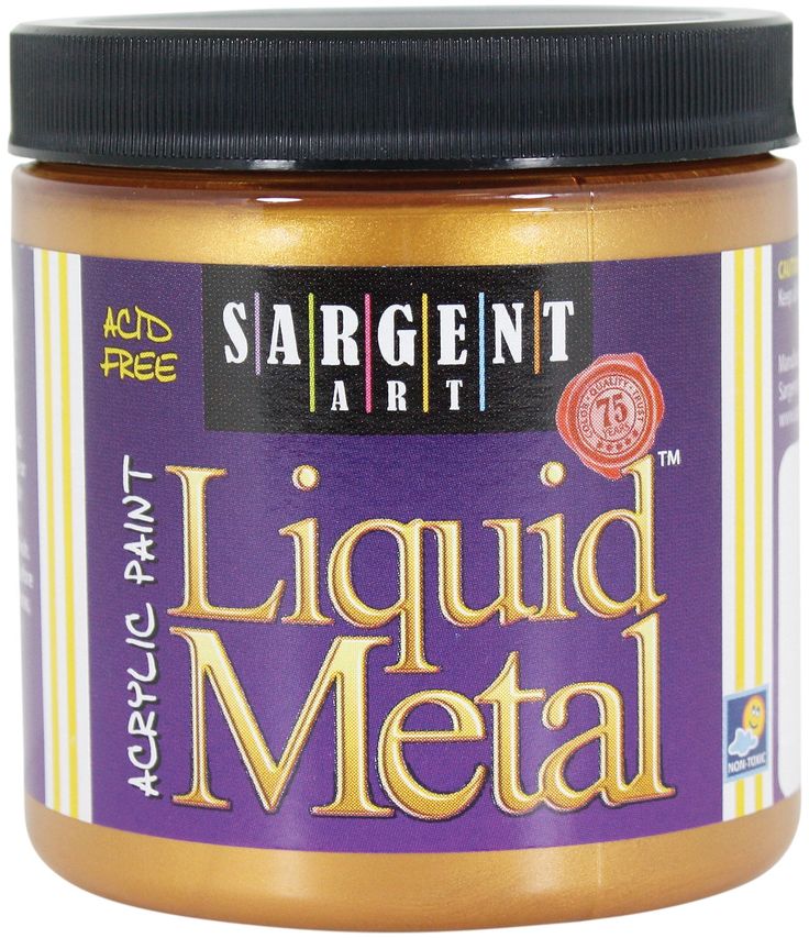 a jar of liquid metal sitting on top of a table