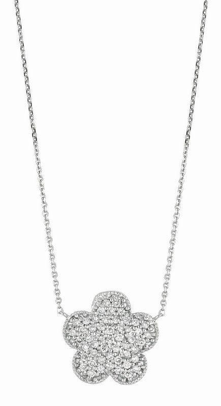 Pave Style Code# N5130WD_NK Chain: 16 inches or 18 inches Setting: Pave Dimensions: 11/16 inch in height, 3/4 inch in width Diamond 1: Diamond Shape 1: Round Qty of Diamond 1: 52 Setting 1: Pave Total Dia Weight: 1.09 Clarity: SI2 Color: G-H Gold Karat: 14K Color 2: White Approxe WT Grams: 3.8 Diamond Jewelry Store, Rose Gold Chain, Best Diamond, Diamond Shape, Color 2, Diamond Shapes, Gold Chains, Jewelry Stores, Diamond Jewelry