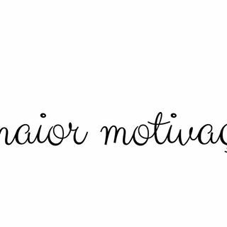 the word major motiga written in cursive writing on a white background