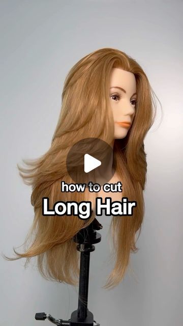 Butterfly Cut Long Hair, Hair Without Layers, Diy Hair Layers, Diy Haircut Layers, Long Hair Layers, Butterfly Layers, Long Hair Diy, Volume Mousse, Cut Long Hair