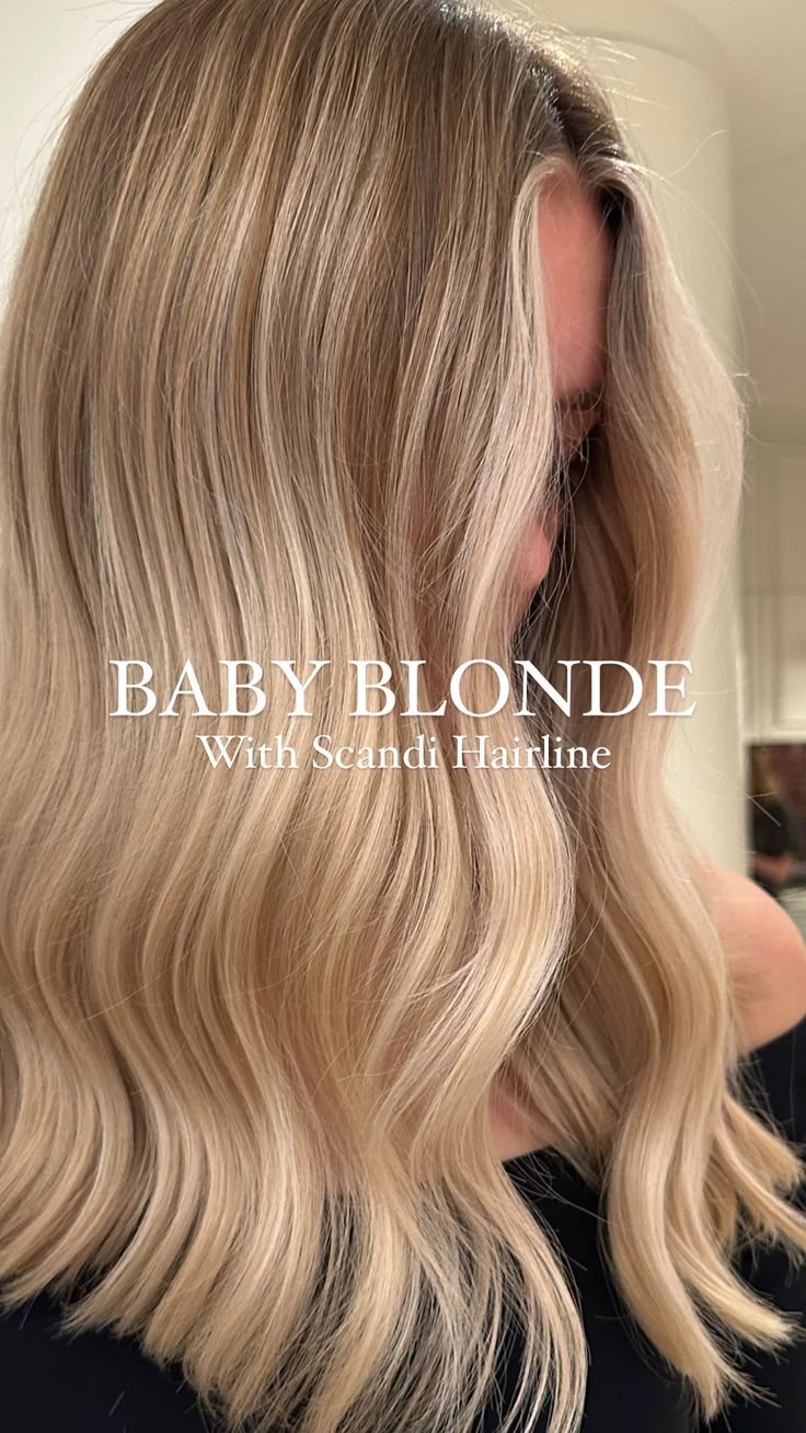 Baby Blonde with Scandinavian Hairline 👇🏻🤍 Highlighting the hair around the face 🔝✔️ #babyblonde #scandinavianhighlights #scandihighlights… | Instagram Blonde Highlights Near Face, Minimalist Blonde Hair, Swedish Hair Blonde, Hairline Highlights Blondes, Swedish Blonde Hair Balayage, Natural Blonde Babylights, Scandinavian Blonde Hairline, Alex Earle Hair, Natural Blonde Hair Inspiration