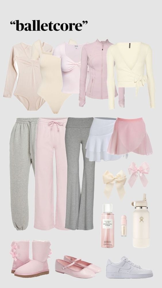 click the link for my favorite balletcore athletic gear Ballet Outfit, Ballet Clothes, Ballet Core, Pink Pilates Princess, Pink Pilates, Pilates Princess, Trik Fotografi, Mode Inspo, Pink Outfits