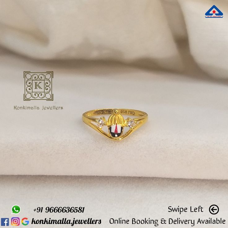 #KJ_G614 Net Weight: up to 1.5 grams Item : Baby Ring Fb, Insta, Pinterest: @konkimalla.jewellers Baby Boy Finger Rings Gold Indian, Kids Rings Gold, Baby Rings Gold, Boys Gold Ring, Berry Clothes, Baby Anklet, Latest Earrings Design, Baby Gold Rings, Kids Gold Jewelry