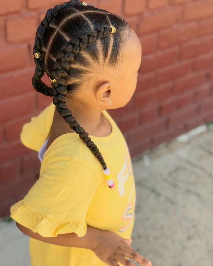 Kids Hair Styles, Lil Girl Hairstyles, Kid Hairstyles, Kids Braids, Girl Hair Styles, Kid Hair, Toddler Hairstyles, Hairstyle Idea, Natural Hairstyles For Kids