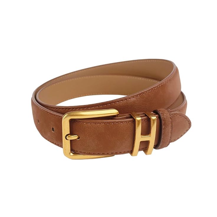 PRICES MAY VARY. Leather Jeans Belts for Women: Women designer belts are made of high quality genuine suede leather, and the gold/silver fashion buckle complements the leather belt strap. Premium Leather: Top grade leather with exquisite workmanship, soft touch and durable. 2.8cm (1.1 inch) wide, Gold buckle is made of polished zinc alloy, rust proof and always keep bright shine. Small to Plus Size Leather Belts: We offer 2 choices for size, Fit (24-41) waist. Luxury Design: Womens Belts for jea Leather Belts For Women, Plus Size Leather, Womens Belts, Belt For Jeans, Womens Belt, Women Friends, Suede Belt, Leather Jeans, Branded Belts