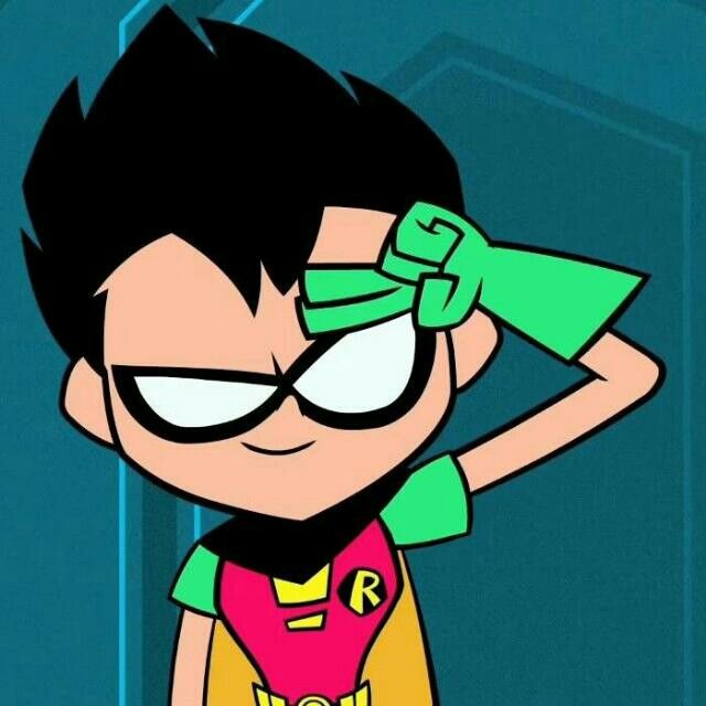 a cartoon character with glasses and a bow on his head