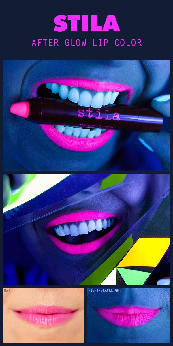 Get this Glow Stick! Stila's New Lip Crayon Glows in the Dark! Totally awesome!!! This is soo cool!!! :D Blacklight Party, Lip Crayon, Glow Stick, Makeup Tricks, Lip Crayons, Glow Party, Neon Party, Neon Glow, Glow Sticks