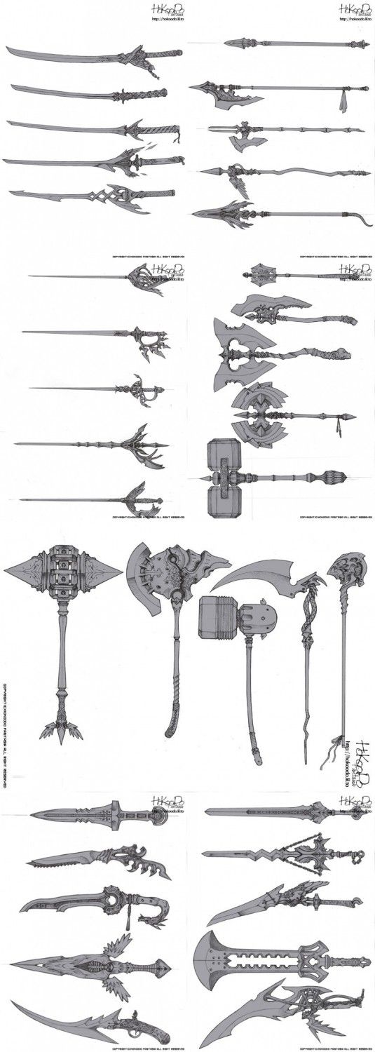 무기 디자인 Fantasy Swords, Jewerly Designs, Model Drawing, Prop Design, 판타지 ��아트, Design Reference, Zbrush, Larp, Autocad