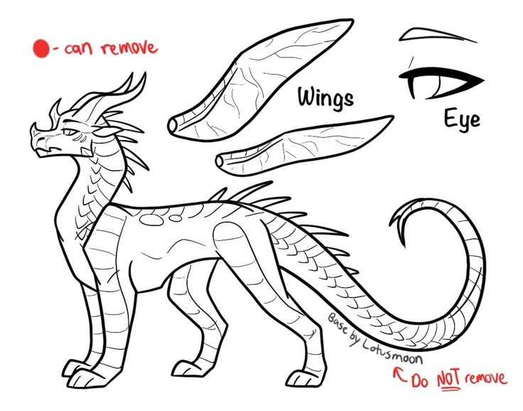 an image of how to draw a dragon