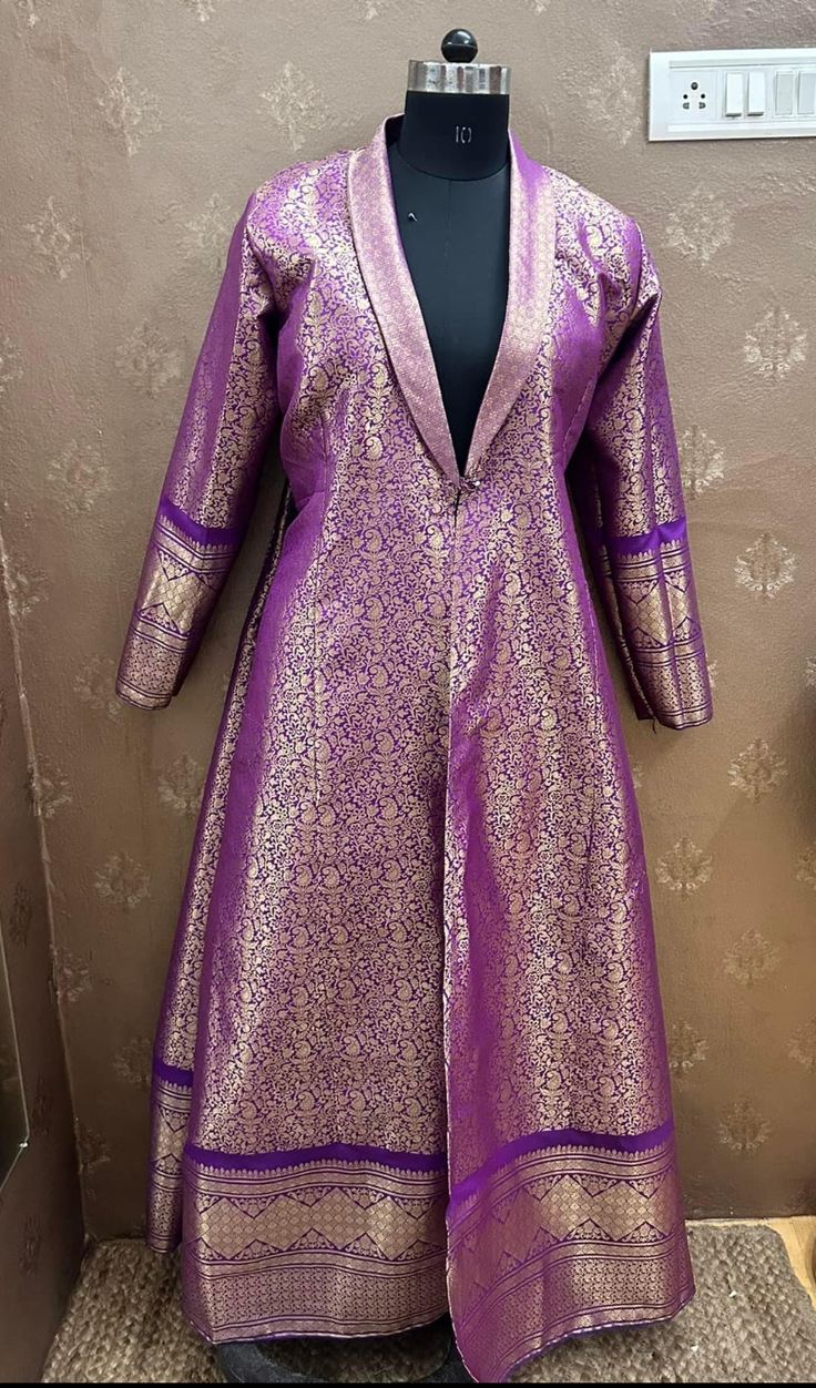 Saree Upcycle, Recycled Dress, Saree Dress, Salwar Suit, Indian Designer, Indian Designer Wear, Indian Design, Kurti Designs, Designer Wear