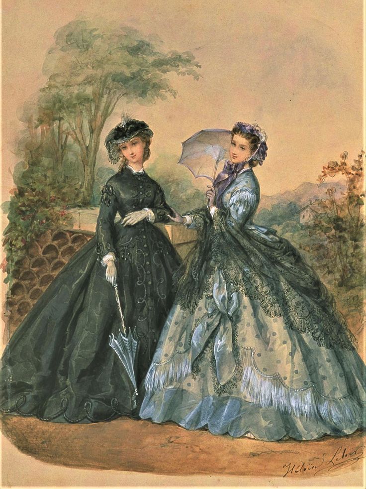 Victorian Dress Painting, 1864 Dresses, 1860s Aesthetic, Little Women Costumes, 1860s Fashion, Historical Gowns, 1850s Fashion, Royal Clothes, Victorian Era Fashion