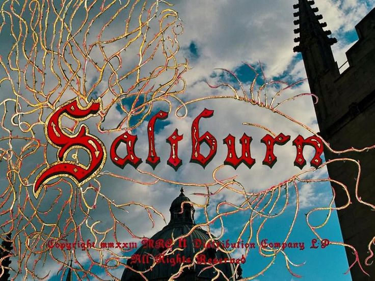 there is a sign that says saffburn on it