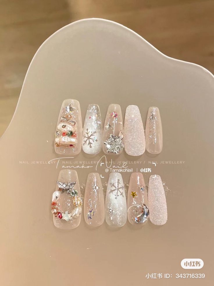 Xiaohongshu Nails, Nails Chinese, Nails Douyin, Chinese Nails, Douyin Nails, Nails Japanese, Sailor Moon Nails, Nail Noel, Nails Kawaii