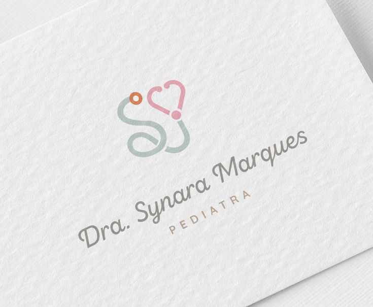 the logo for dr synara marques pediatric is shown on a white background