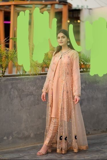 #eid collection Net Dress Design, Simple Dress Casual, Pakistani Women Dresses, Pakistani Wedding Outfits, Pakistani Fancy Dresses, Pakistani Fashion Party Wear, Beautiful Pakistani Dresses, Salwar Kamiz, Modest Dresses Casual