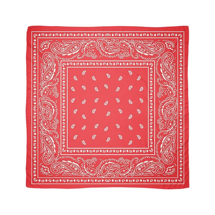 Microfiber polyester silky scarf with a slightly transparent effect. Vivid one side print, visible on the reverse. Bandana, red bandana, paislry pattern, traditional bandana pattern, bandana blanket Bandana Blanket, Bandana Pattern, Red Bandana, Silky Scarf, Scarf Design, Blanket Designs, Blanket Scarf, Science Poster, Sell Your Art