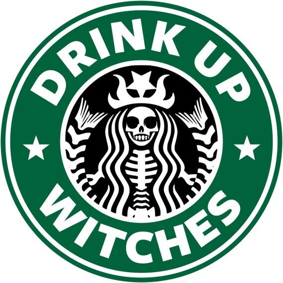 Free Halloween Starbucks Logo Svg SVG PNG EPS DXF File