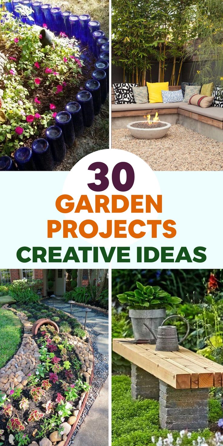 garden projects that are easy to do in the backyard