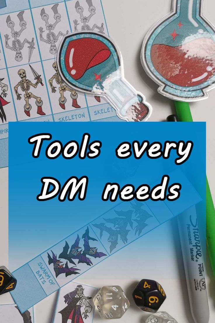 tools every dm needs to use in the classroom and on the table for their next project