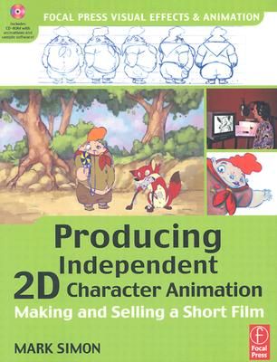 the book cover for producing independent character animation