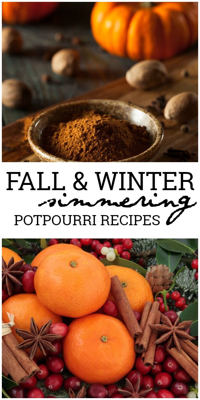 fall and winter pumpkin pies with spices