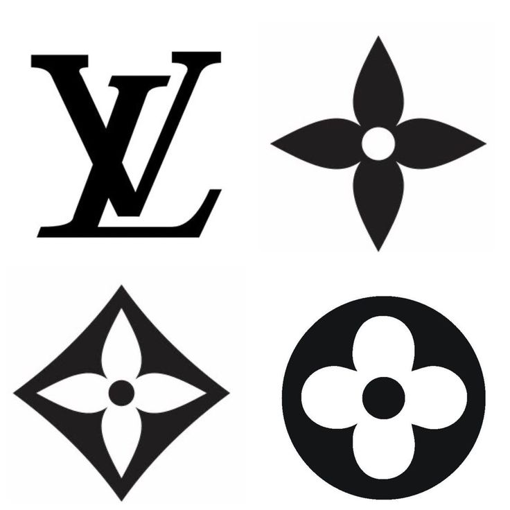 four different logos with the letter l in each one's uppercase and lowercase letters