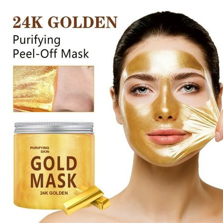 24KGold Peel Off Face Mask, Peel-Off Facial Mask Aging Lifting Moisturizing & Revitalizing Wrinkle- 1Blackheads Face Skin B5 120g/4fl.oz 24KGold Peel Off Face Mask, Peel-Off Facial Mask Aging Lifting Moisturizing & Revitalizing Wrinkle- 1Blackheads Face Skin B5 120g/4fl.oz About this item LIFT AND HYDRATES,TIGHTENS SKIN: Our mask is a luxurious facial T that deserves a place in your routine. Made with premium ingredients, it helps to lift and hydrates,tightens your skin, promoting a radiant and Natural Face Masks, Face Mask Peel Off, Peel Off Face Mask, Gold Facial, Blackhead Mask, Collagen Facial, Instant Face Lift, 24 Karat Gold, Peel Off Mask