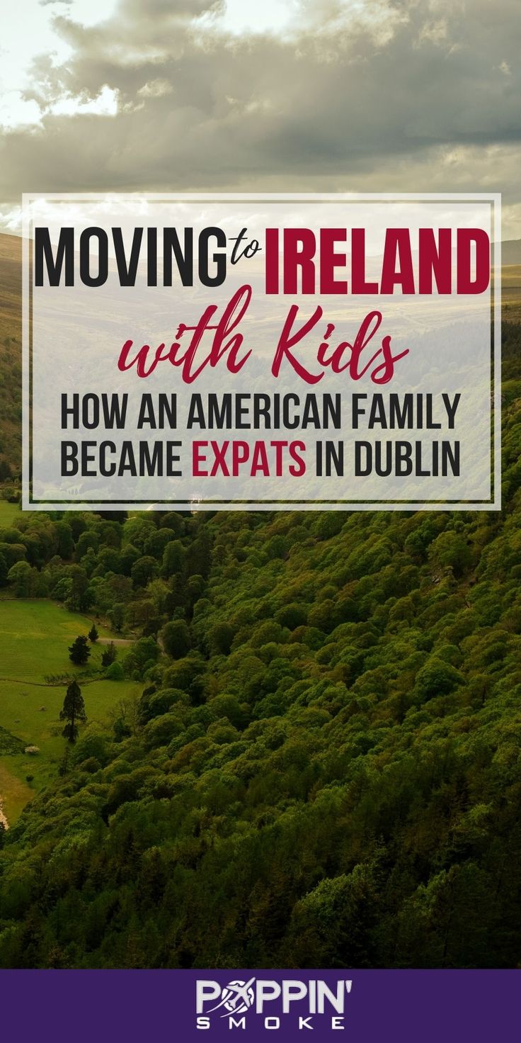 the cover of moving to ireland with kids how an american family become expats in dublin