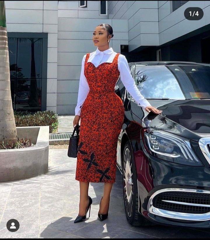 Simple Dress Styles, Ankara Dress Designs, Ankara Short Gown Styles, Ankara Long Gown Styles, Modest Dresses Fashion, Corporate Dress, Chic Dress Classy, African Print Dress Ankara, Ankara Gown Styles