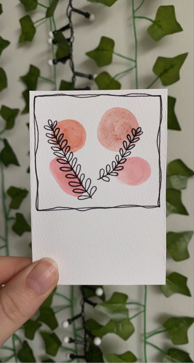 Polaroid, drawing, watercolour, boho, bohemian, aesthetic Polaroid Picture Drawing, Aesthetic Easy Drawings, Poloroid Pictures Ideas, Polaroid Drawing, Handmade Bookmarks Diy, Mini Polaroid, Picture Drawing, Polaroid Picture, Paper Art Design