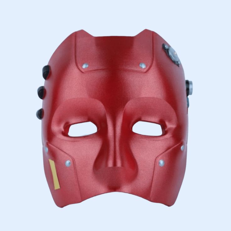 Space Armory Cyborg Android Robot Mask Metallic Red Robot Mask, Android Robot, Humanoid Robot, Halloween Event, Porter, Mask, Festival, Halloween