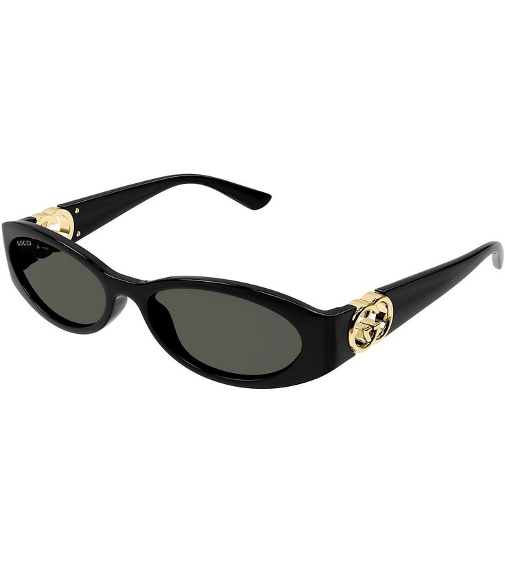 From Gucci&#x2C; these women's sunglasses feature:Injection frameOval shapeSolid lensNot Rx ableNon-polarizedApprox. 54mm lens- 16mm bridge- 135mm templeImported. Clothes Png Sunglasses, Luxury Gold Sunglasses, Gold Luxury Sunglasses, Gucci Sunglasses For Women, Popular Sunglasses Macy's, Luxury Black Sunglasses, Luxury Designer Sunglasses, Gucci Sunglasses Star, Shien Sunglasses