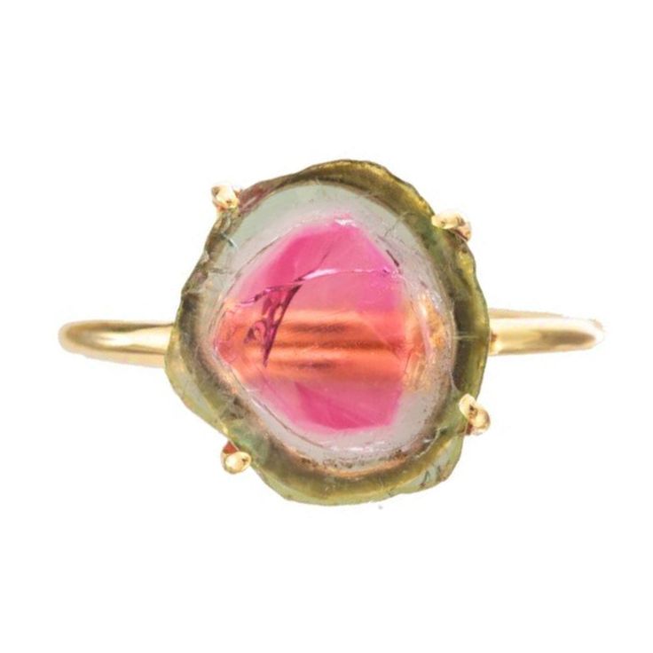 Natural Watermelon Tourmaline Slice Ring Solid 14K Yellow/White/Rose Gold 1.90 Ct. Unshaped Gradient Tourmaline Rings For Girls ≫ Features * Items Code: WT-R-02 * Metal: 14K Solid Gold (18K also available - Additional fees may apply) * More options in gold color: Rose gold, yellow gold, White gold * Watermelon Tourmaline Weight: 1.90 Ct. * Ring Size:- 2 to 10 ( All sizes as per your request ) ≫ FAQ below for more detail. ✦ Sizing We can adjust most items to fit your sizing preferences. Most item Watermelon Tourmaline Engagement Ring, Watermelon Tourmaline Meaning, Pink Tourmaline Yellow Gold Ring, Slice Ring, White Rings, Tourmaline Rings, Watermelon Tourmaline Jewelry, Watermelon Tourmaline Ring, Tourmaline Engagement Ring