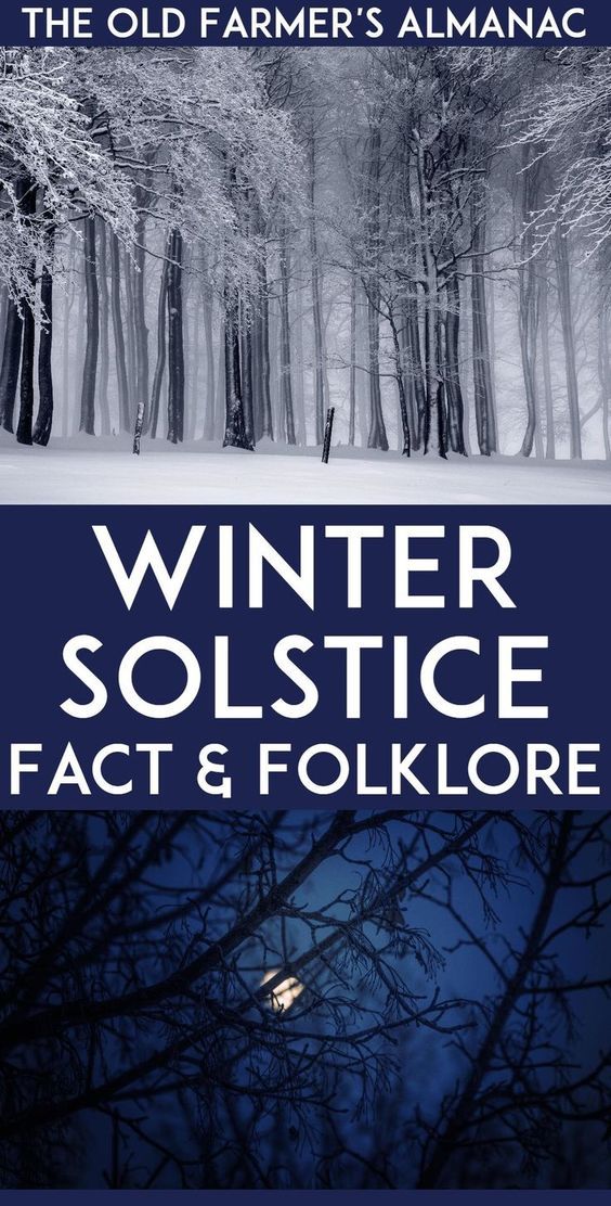 winter solstice fact and folklore by the old farmer's almanacc