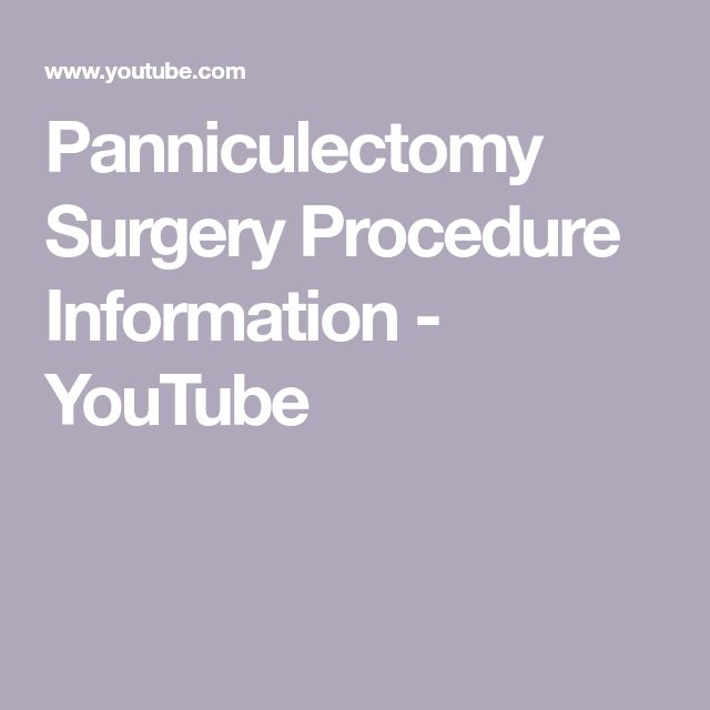 Panniculectomy Surgery Procedure Information - YouTube Panniculectomy Surgery, Skin Grafting, General Anaesthesia, Bypass Surgery, Excess Skin, Reconstructive Surgery, Medical Tourism, Gastric Bypass, Tummy Tucks