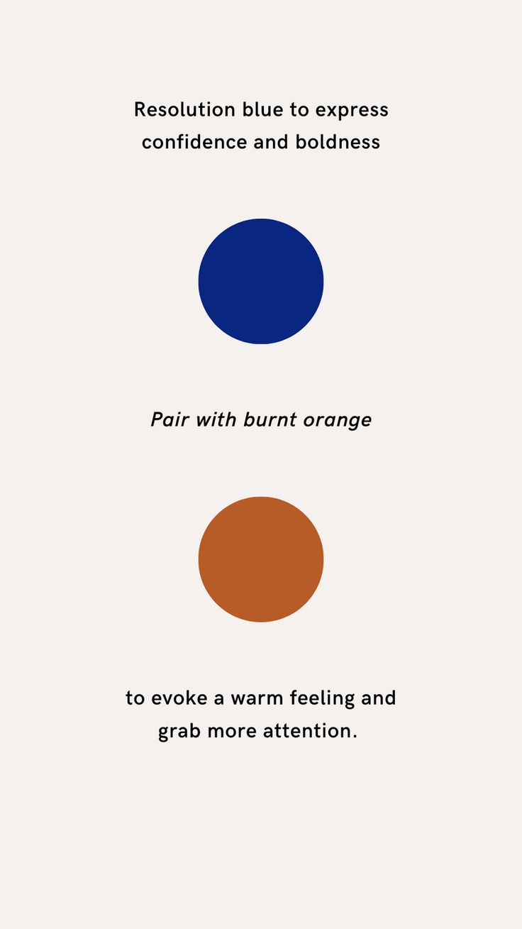 three different colors are shown in the same color scheme, one blue and one orange