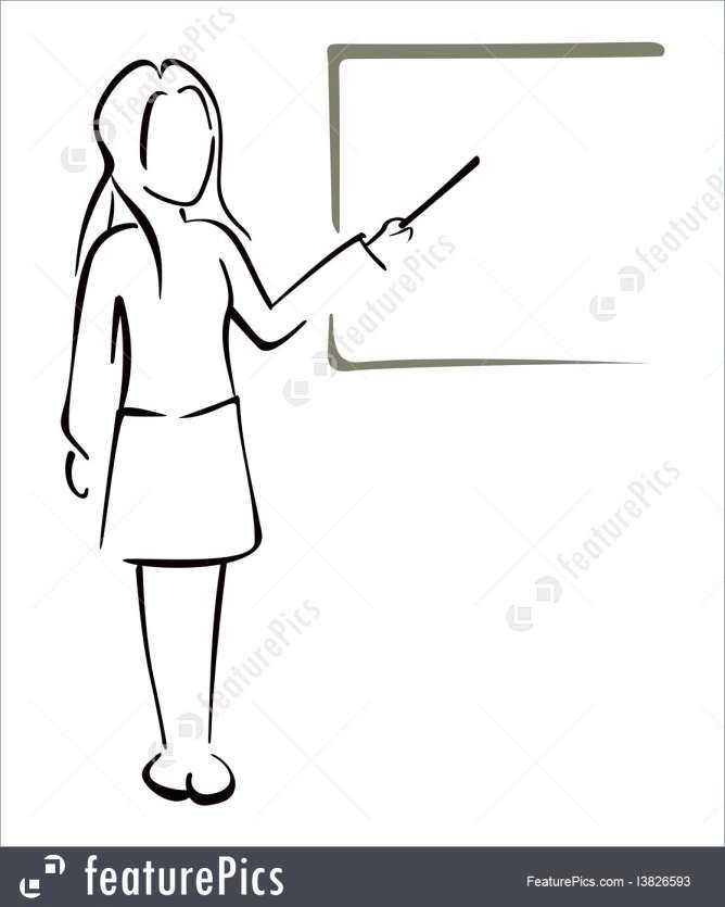 a woman standing in front of a whiteboard giving a presentation or lecture to someone