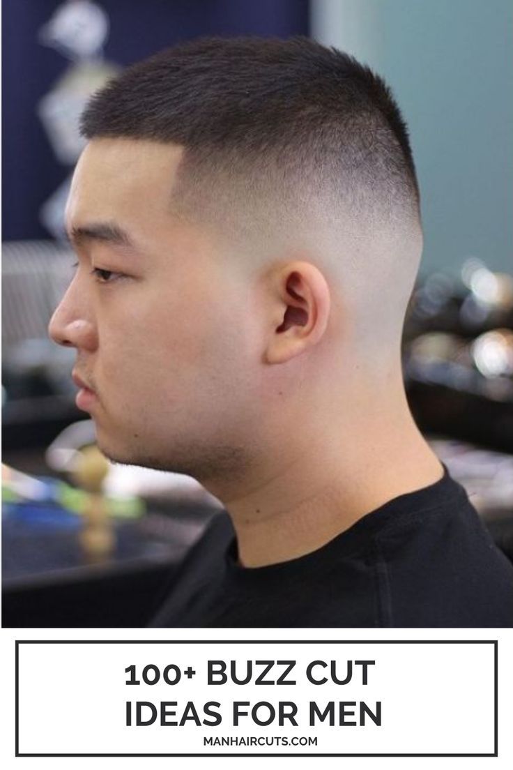 Asian men have the perfect hair for buzzcuts. The natural thickness and straight texture of their hair are perfectly displayed with short faded sides. Check out this list and discover more ways to wear a buzz cut for men. #menbuzzcut #Asianmenhairstyle #menfadehair #menhairstyle #manhaircuts Buzz Cut Ideas, Asian Men Short Hairstyle, Man Haircuts, Buzz Cut For Men, Very Short Hair Men, Crew Cut Haircut, Balding Mens Hairstyles, Short Fade Haircut, Buzz Cut Hairstyles